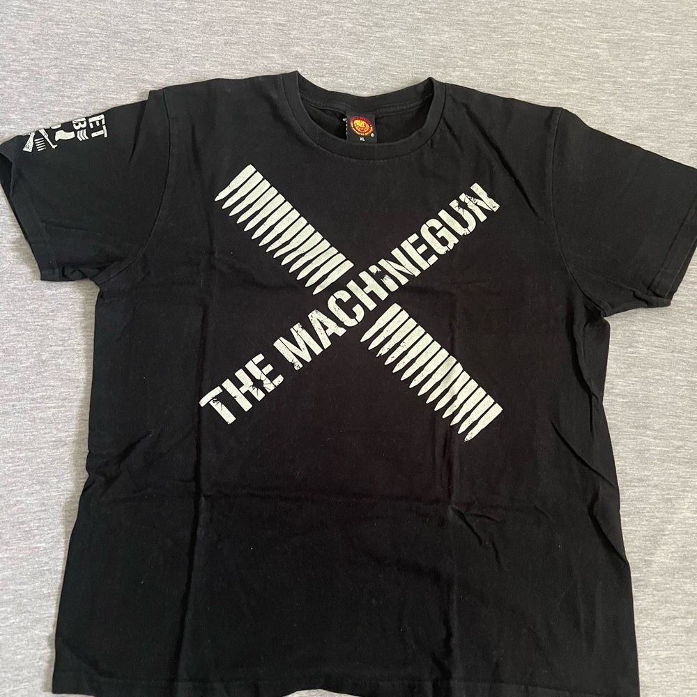 Machine gun Karl Anderson bullet club shirt (njpw version)